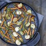 גזר גמדי עם אניס ואפרסקים