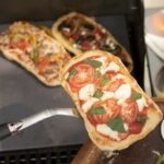 אבן פיצה מזוגגת